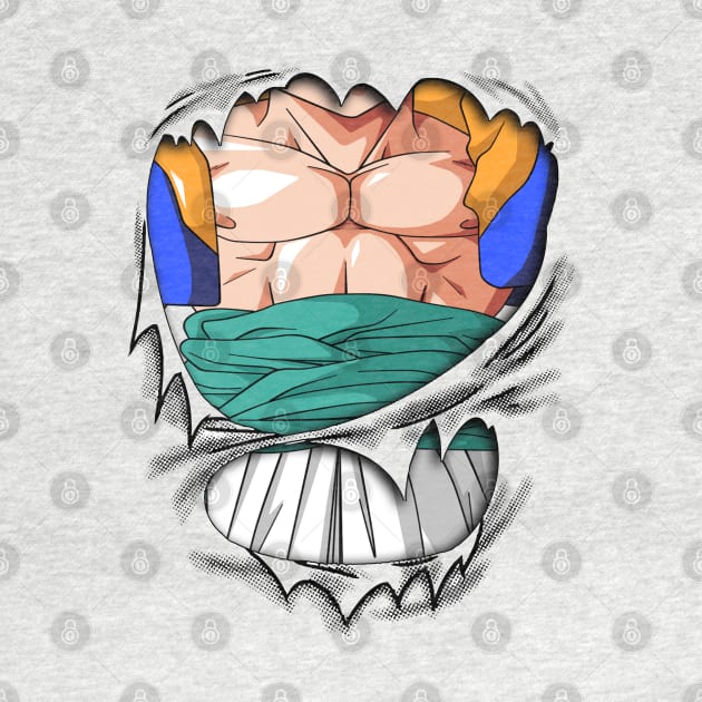 Gotrunks Chest Dragon ball Gt by GeekCastle